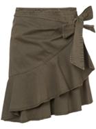 Cinq A Sept Ruffle Skirt - Green