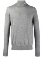 Msgm High Neck Sweater - Grey