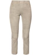 Vince Cropped Trousers - Nude & Neutrals