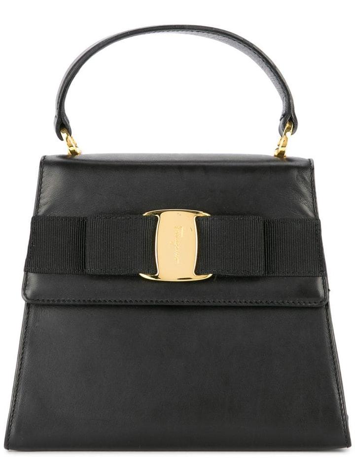 Salvatore Ferragamo Pre-owned Vara Bow Hand Bag - Black