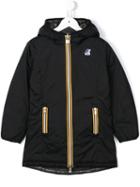 'denise' Reversible Padded Coat, Girl's, Size: 12 Yrs, Black, K Way Kids