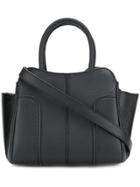 Tod's Panelled Shoulder Bag - Black