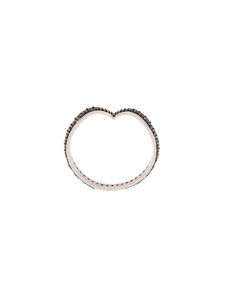 John Brevard Stackable Diamond Ring, Women's, Size: 7, Grey