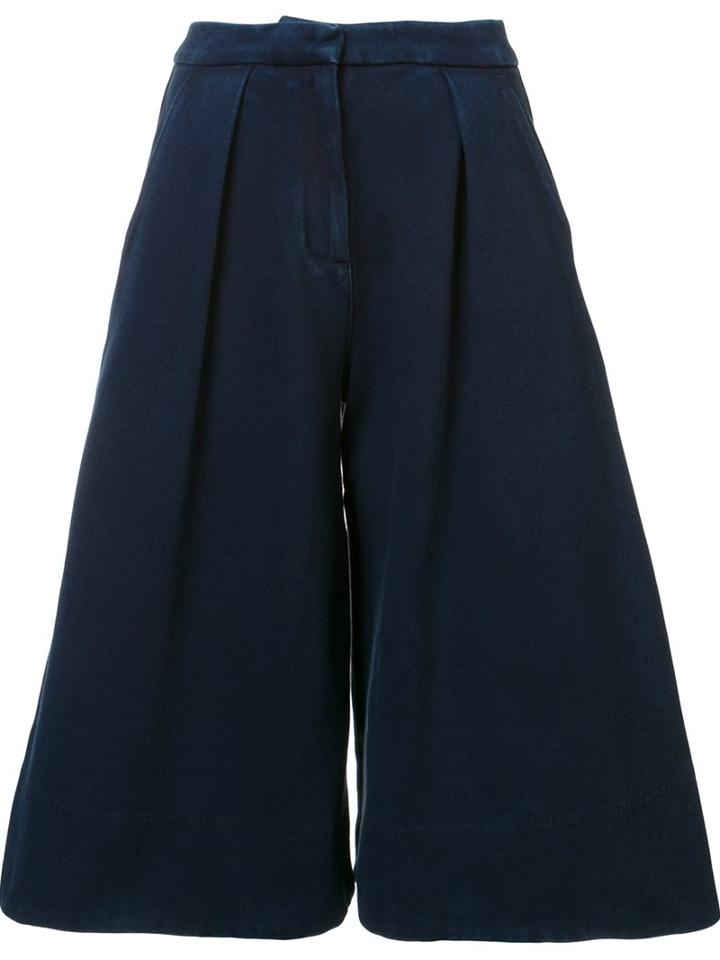 Ag Jeans Wide Flared Shorts