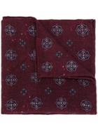 Tagliatore Patterned Knit Pochette - Red