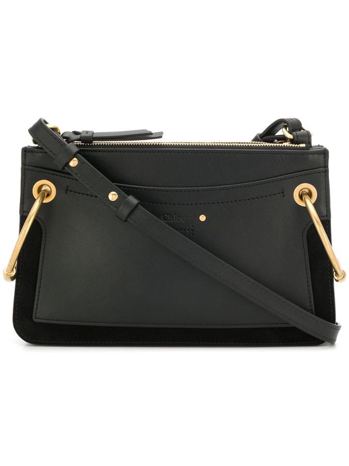 Chloé Small Roy Shoulder Bag - Black