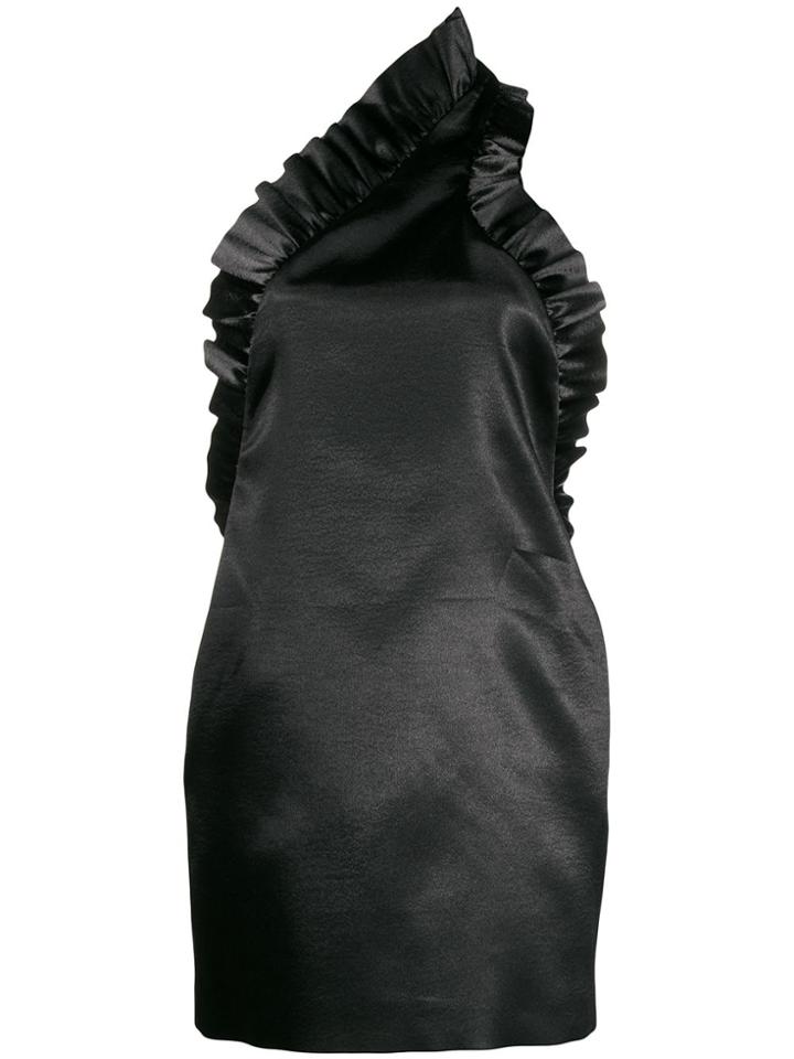 Philosophy Di Lorenzo Serafini Ruffled Details Mini Dress - Black