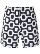 Osklen Calçadão Print Shorts - White