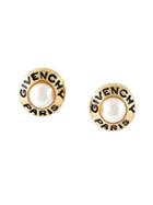 Givenchy Vintage Pearl Clip-on Earrings