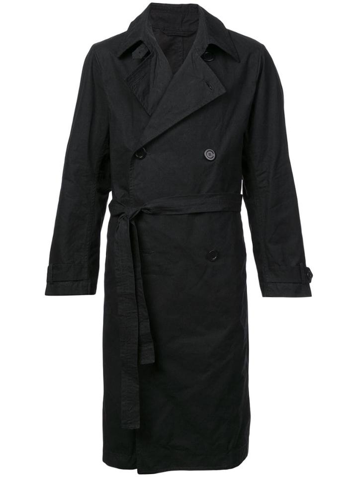 Casey Casey Classic Trench Coat - Black