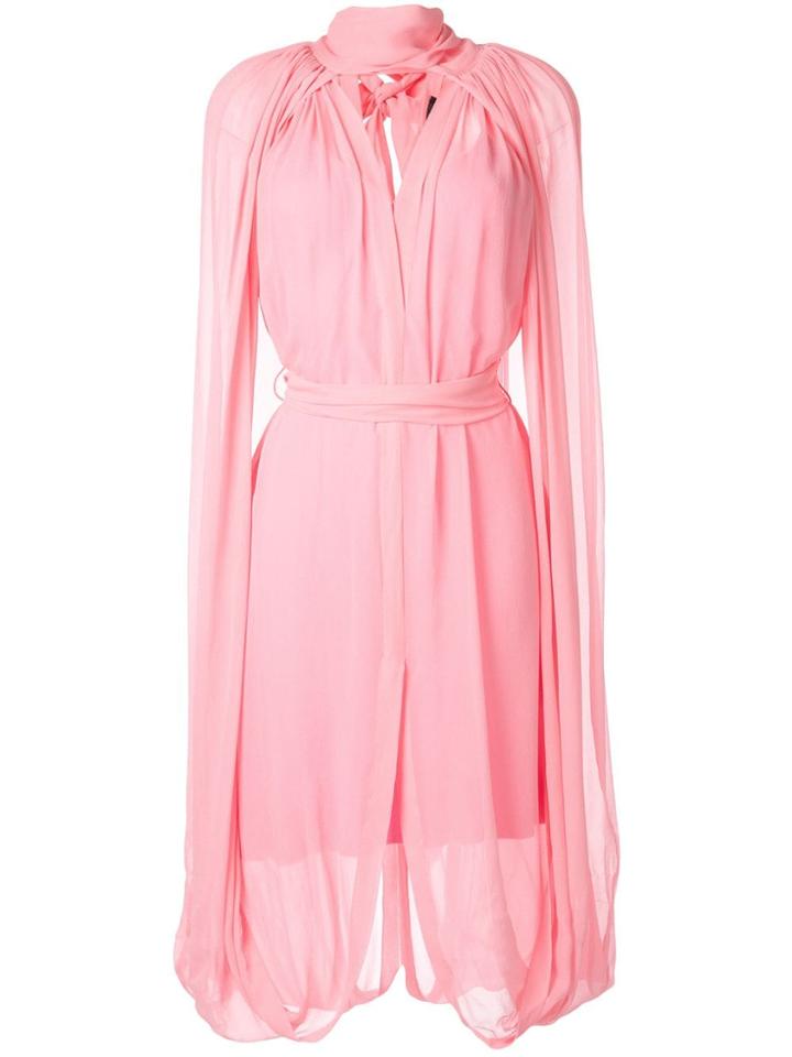 Kitx Cape-detailed Midi Dress - Pink