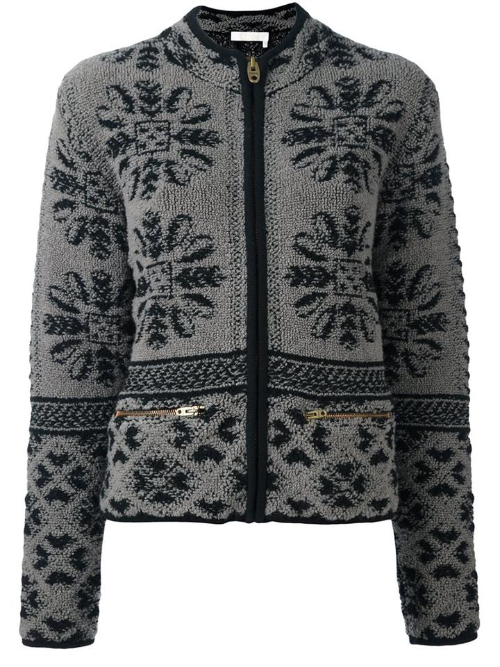 Chloé Jacquard Ziped Jacket