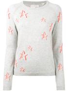 Chinti & Parker Cashmere Star Sweater - Grey