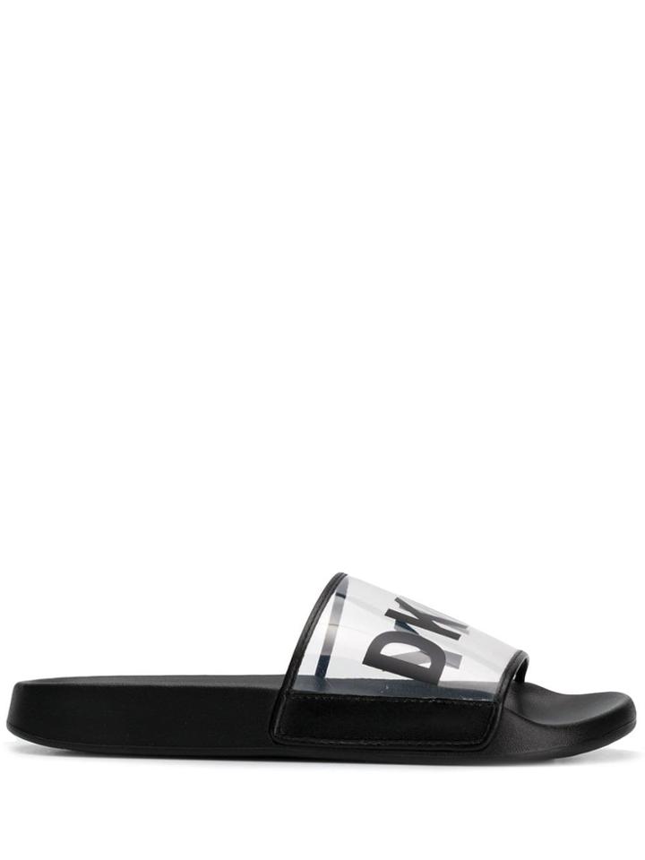 Dkny Clear Sliders - Black