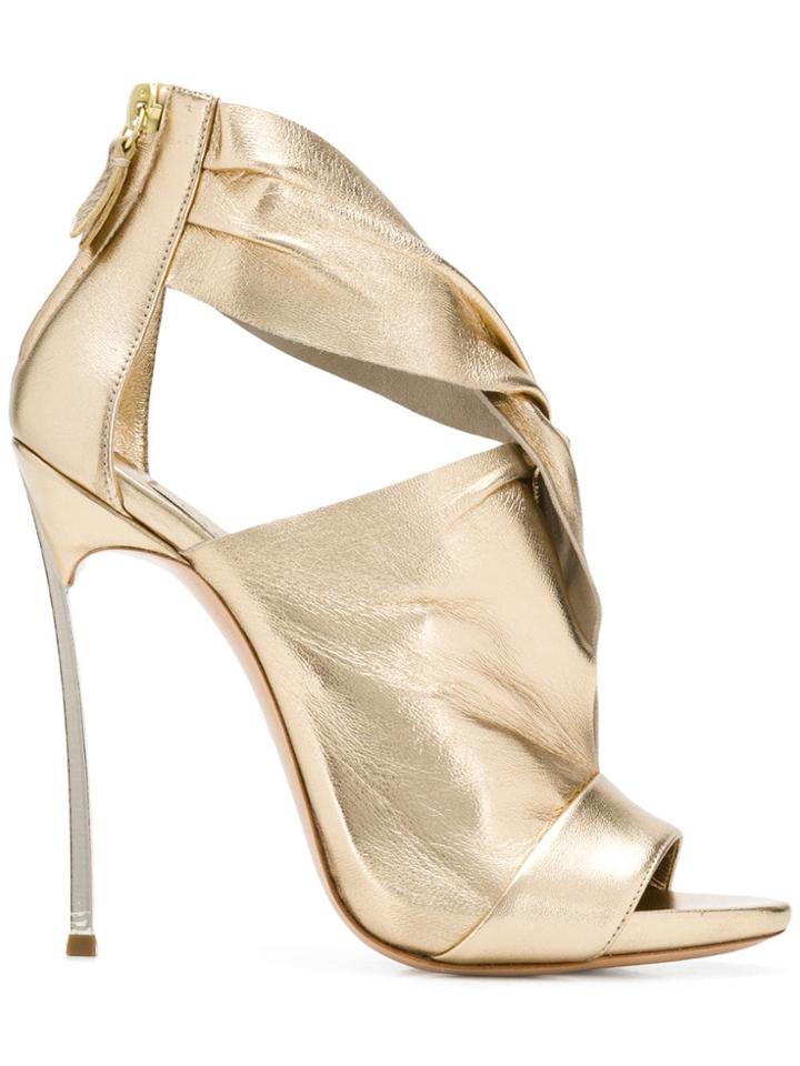 Casadei Blade Sade Sandals - Gold