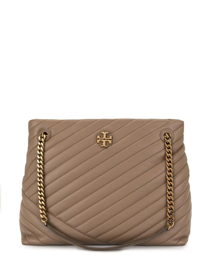 Tory Burch Kira Chevron Tote Bag - Grey