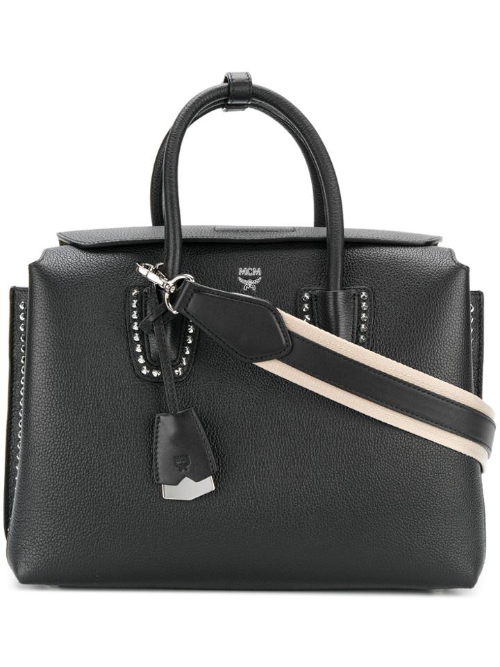 Mcm Classic Mini Tote - Black