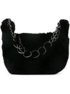 Chanel Vintage Chain Strap Shoulder Bag - Black