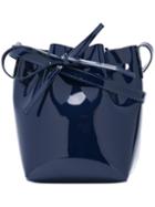 Mansur Gavriel - Cross Body Bucket Bag - Women - Leather - One Size, Women's, Blue, Leather