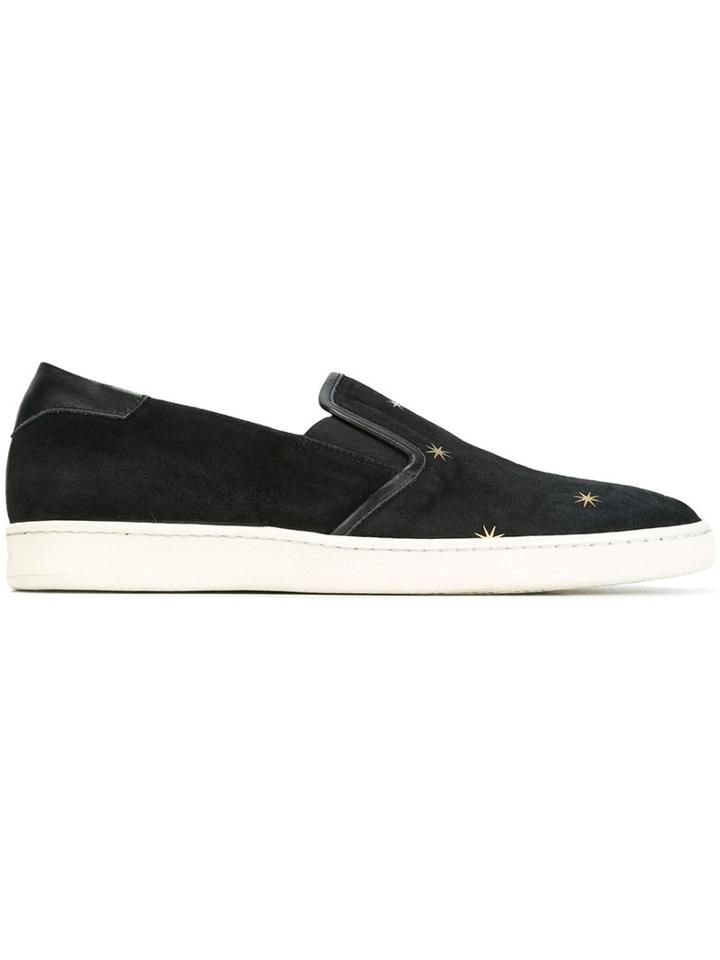 Palm Angels 'stars' Print Slip-on Sneakers