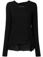 Rundholz Black Label Black Cotton Top