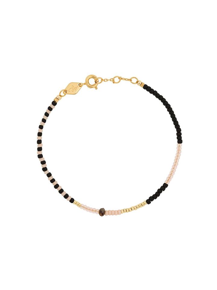 Anni Lu Mess Beaded Bracelet - Black