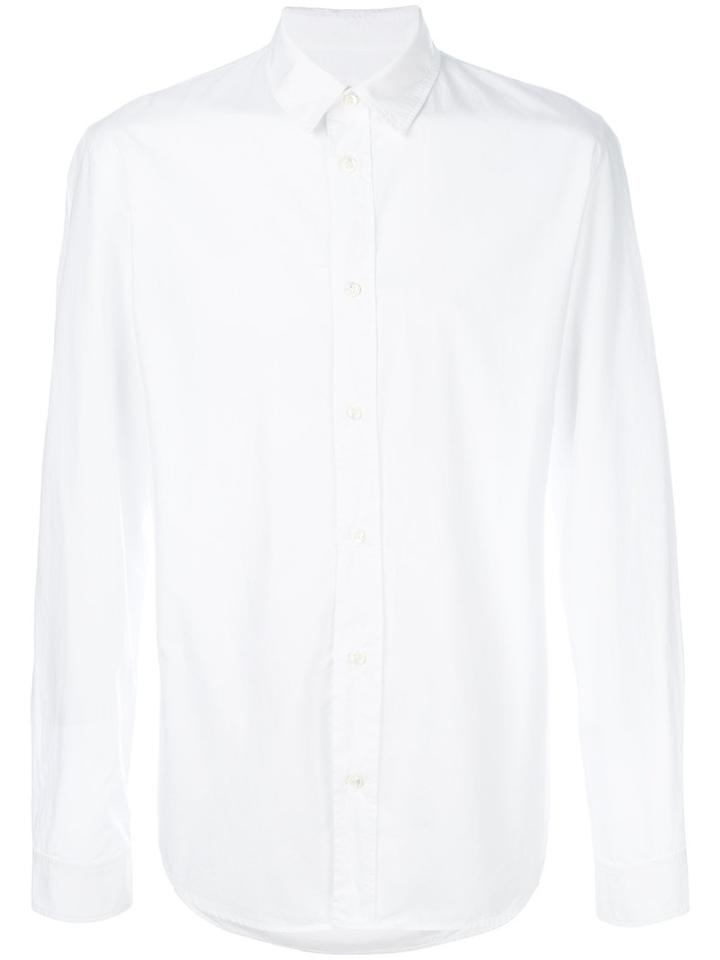 Maison Margiela - Classic Long Sleeve Shirt - Men - Cotton - 43, White, Cotton