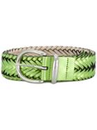 B-low The Belt Woven Belt - Green