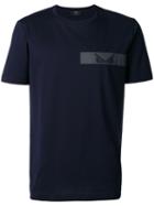 Fendi Bag Bugs T-shirt, Men's, Size: 52, Blue, Cotton