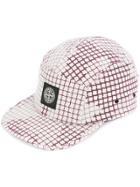 Stone Island Grid 5-panel Cap - White