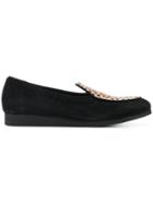 Alyx Leopard Print Loafers - Black