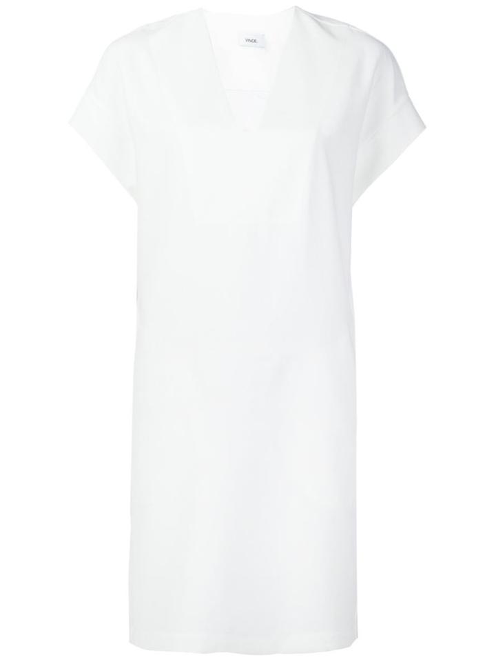 Vince V-neck Shift Dress