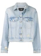 3x1 Cropped Denim Jacket - Blue