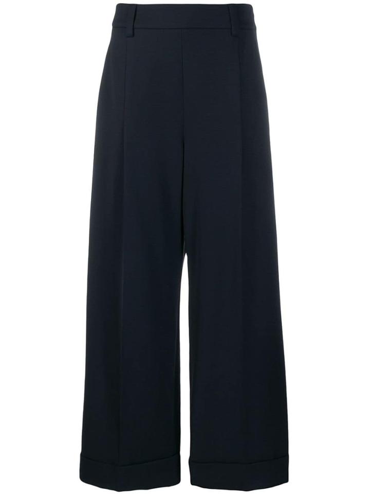 Brunello Cucinelli Wide Leg Trousers - Blue