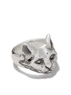 The Great Frog Cat Ring - Silver