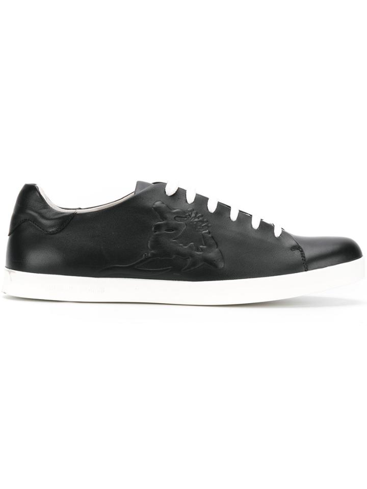 Emporio Armani Lace-up Sneakers - Black