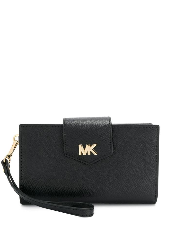 Michael Michael Kors Snap Wristlet Wallet - Black