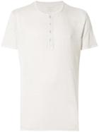 Majestic Filatures Stretch Henley T-shirt - Nude & Neutrals