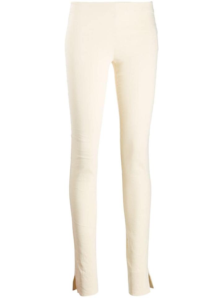 Uma Wang Mid-rise Leggings - Neutrals