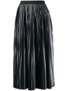 Liu Jo Pleated Midi Skirt - Blue