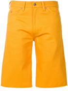 Gucci Fringed Bermuda Shorts - Yellow & Orange