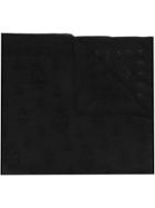Alexander Mcqueen - 'skull' Scarf - Men - Cotton/polyamide/wool - One Size, Black, Cotton/polyamide/wool