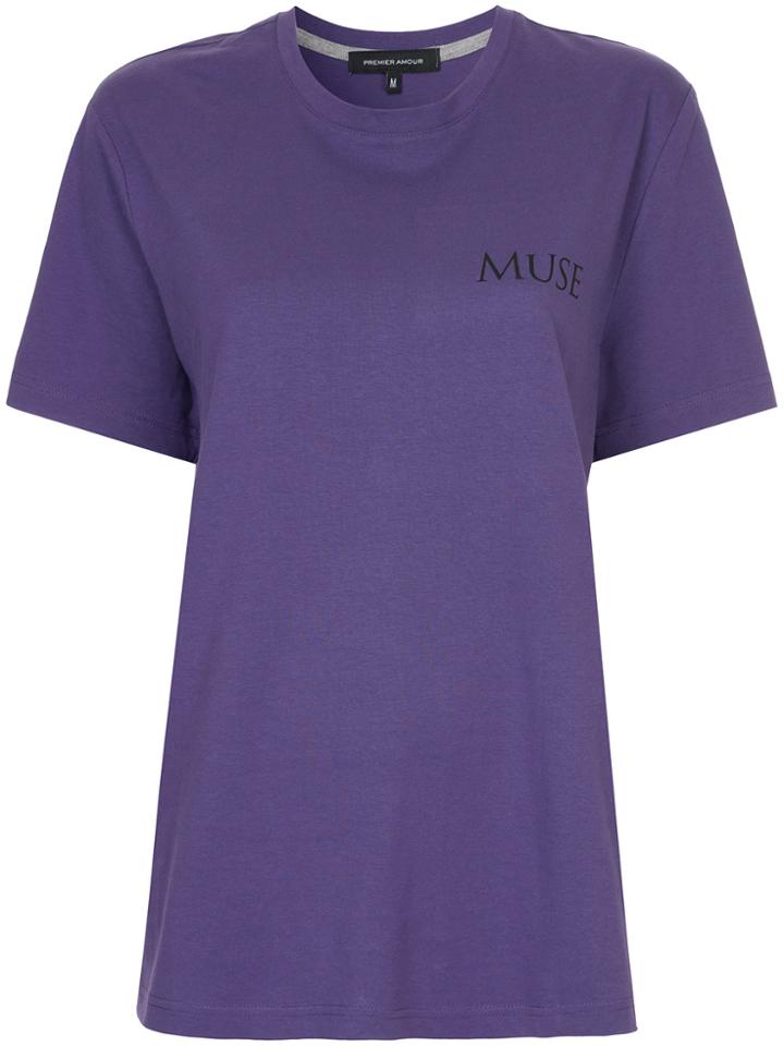 Cityshop Classic Fitted T-shirt - Pink & Purple