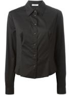 Prada Vintage Classic Shirt, Women's, Size: 46, Black