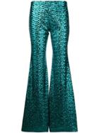 P.a.r.o.s.h. Sequin Embroidered Trousers - Blue