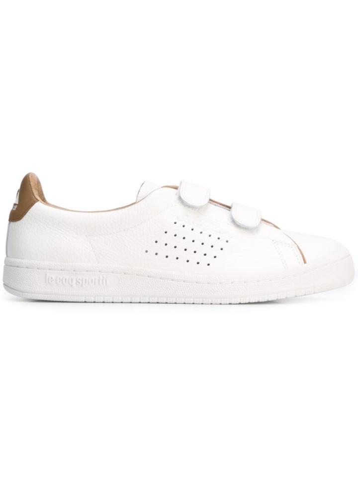 Le Coq Sportif Ashe Prestige Sneakers, Adult Unisex, Size: 40, White, Cotton/rubber/leather