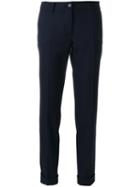 P.a.r.o.s.h. - Tailored Pants - Women - Spandex/elastane/virgin Wool - M, Blue, Spandex/elastane/virgin Wool