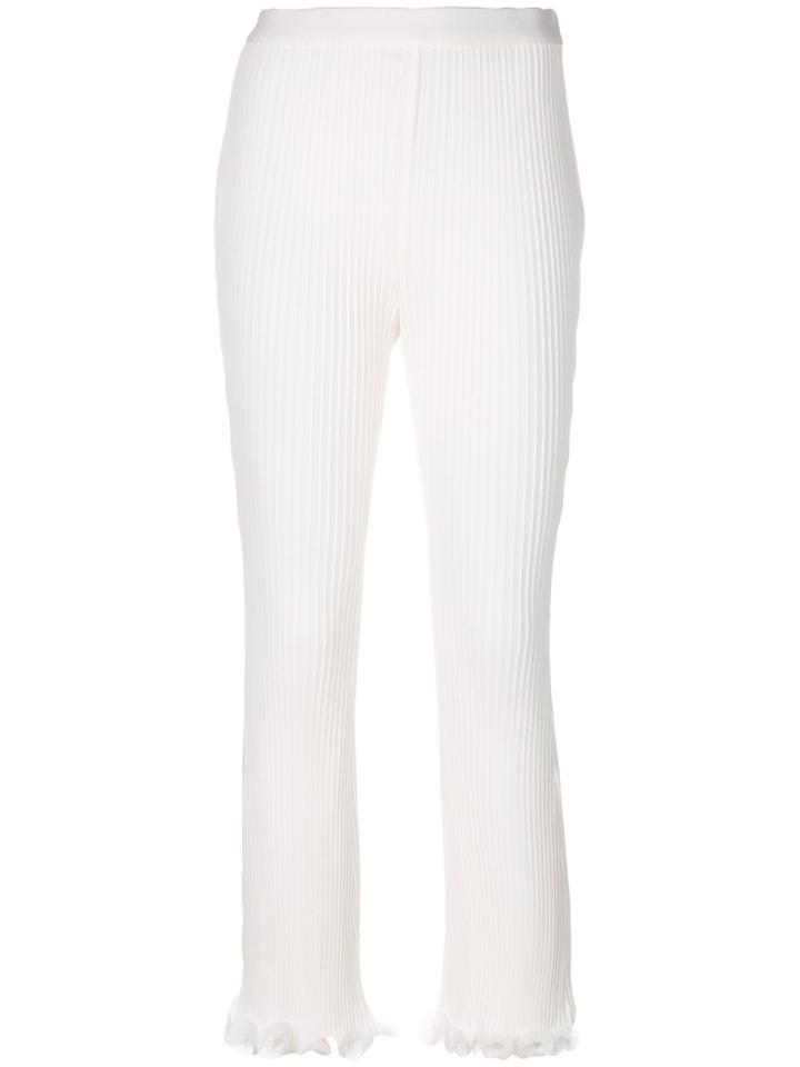 Givenchy Pleated Trousers - White