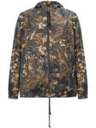 Dries Van Noten Reversible Floral Print Jacket, Men's, Size: Small, Brown, Cotton