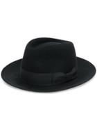 Saint Laurent Classic Fedora Hat - Black